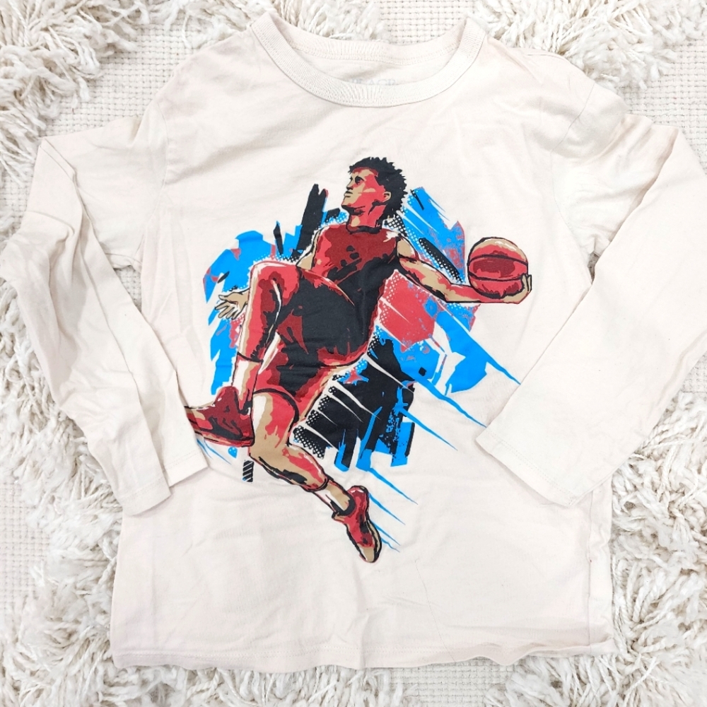 🚨 Children's Place boys Medium 7/8 long-sleeved graphic tshirt